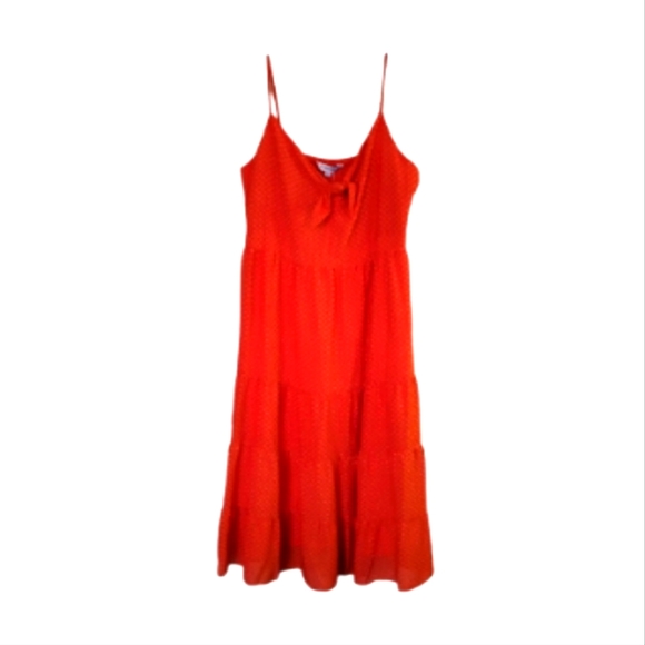 Nanette Lepore Red Dress Sz 4 Never Worn - Picture 5 of 10